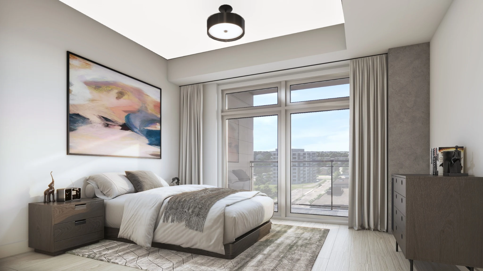 Bright bedroom